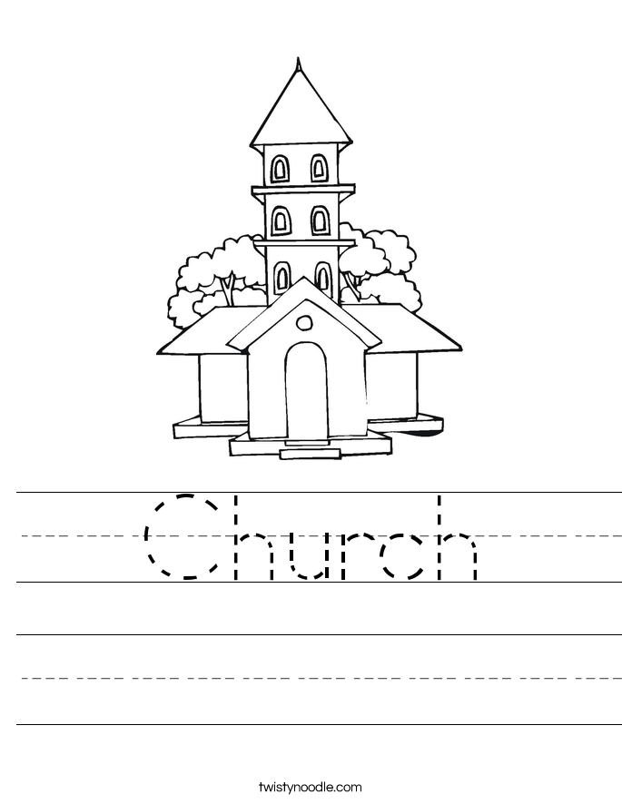 Church Worksheet