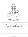 Church Worksheet