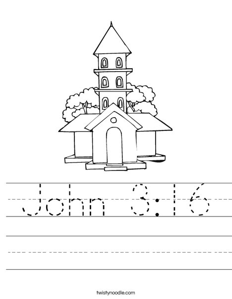 Church Worksheet