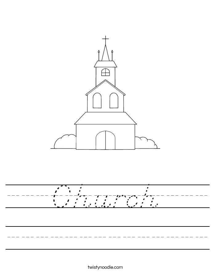 Church Worksheet