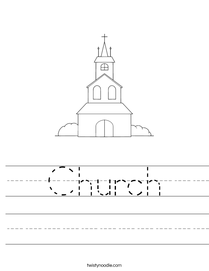 Church Worksheet