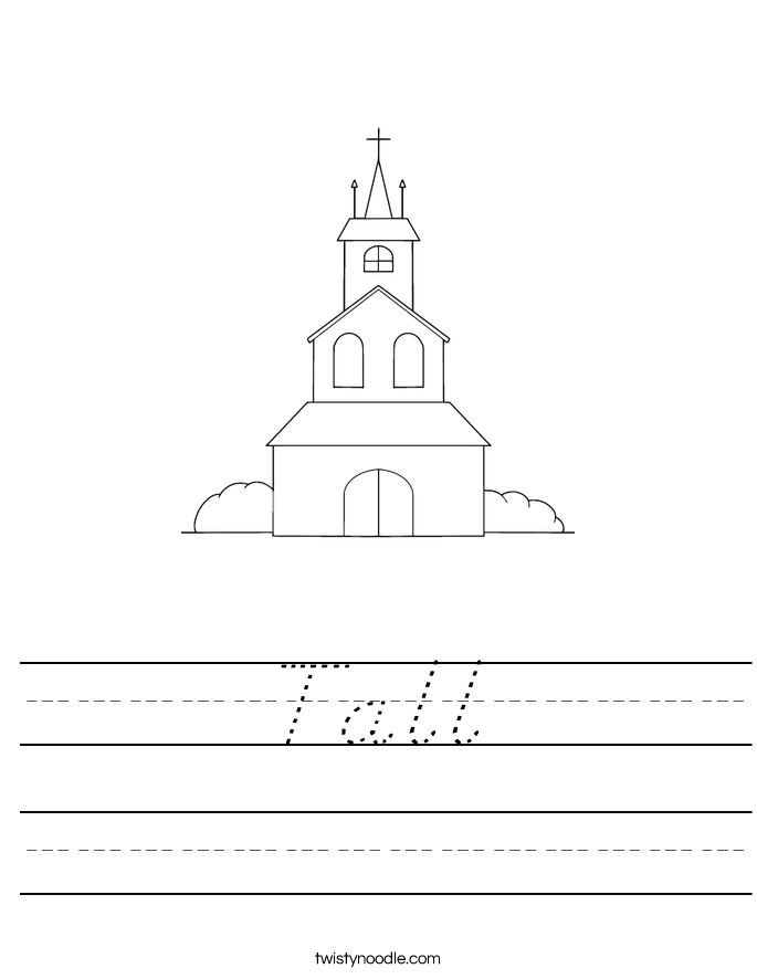 Tall Worksheet