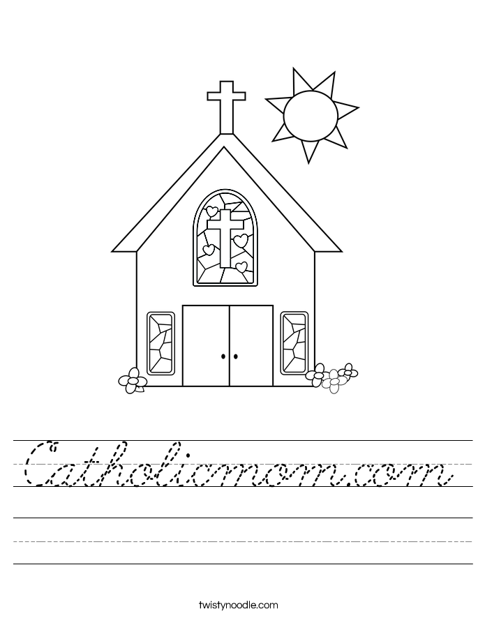 Catholicmom.com Worksheet