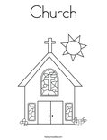 ChurchColoring Page