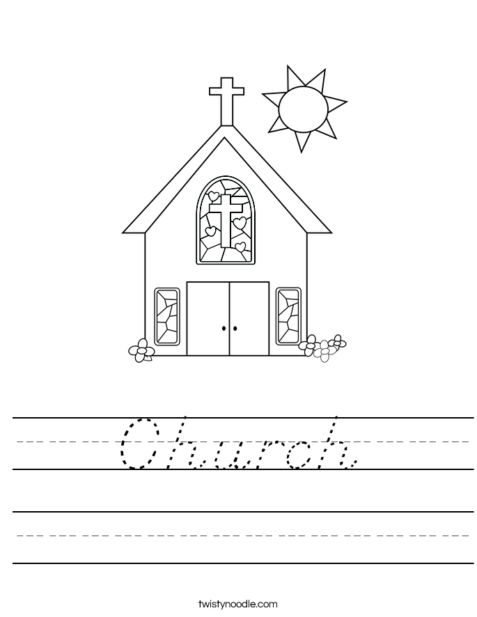 Church Worksheet