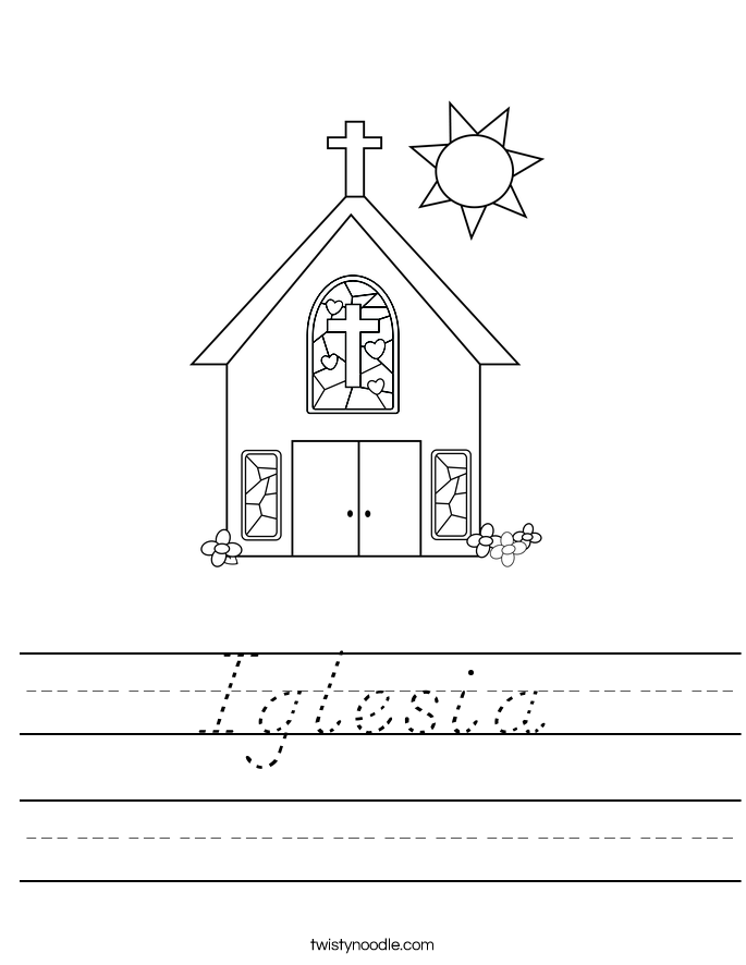 Iglesia Worksheet