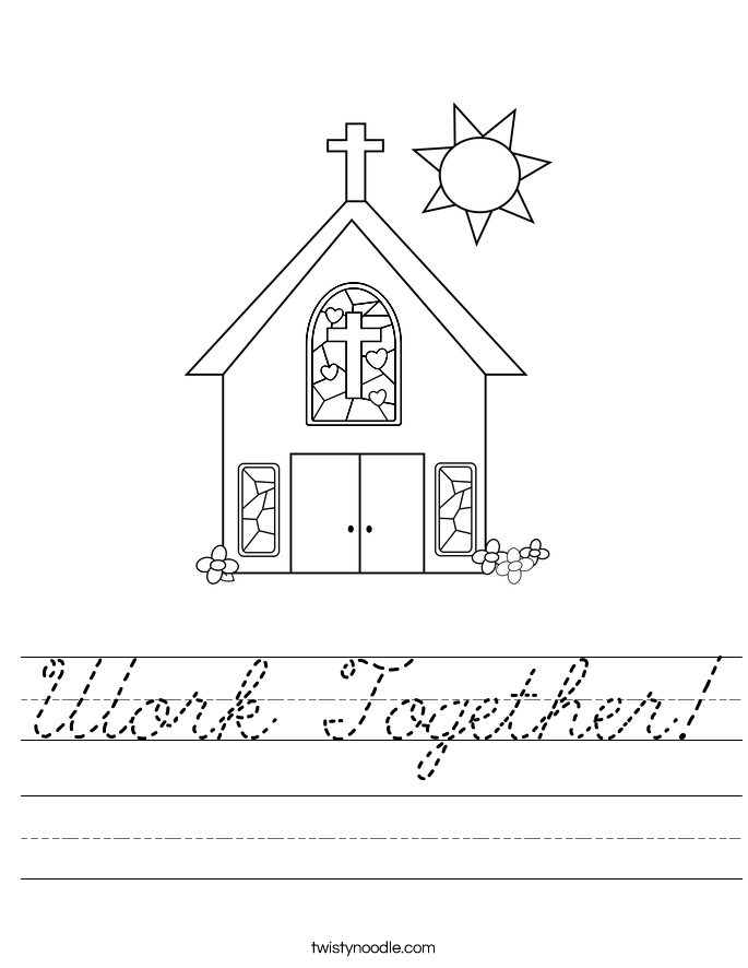 Work Together! Worksheet