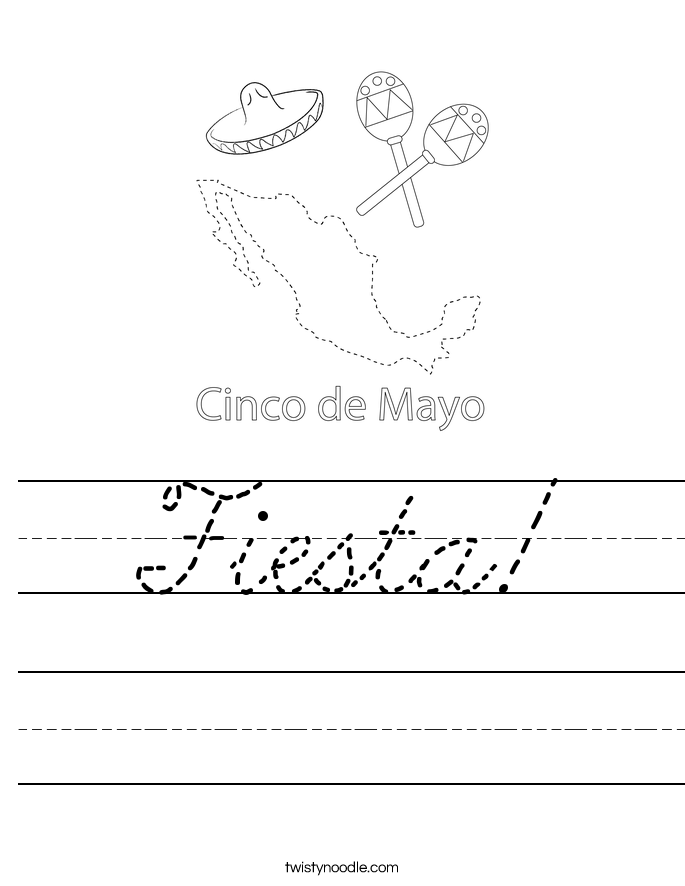 Fiesta! Worksheet