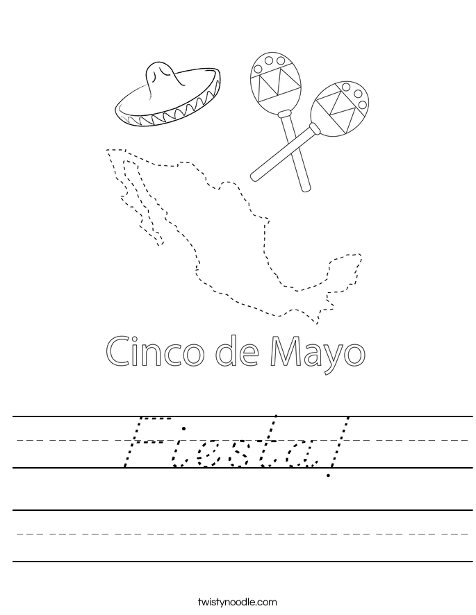 Fiesta! Worksheet