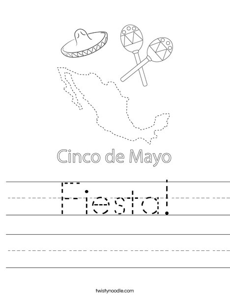 Cinco de Mayo on Mexico Worksheet
