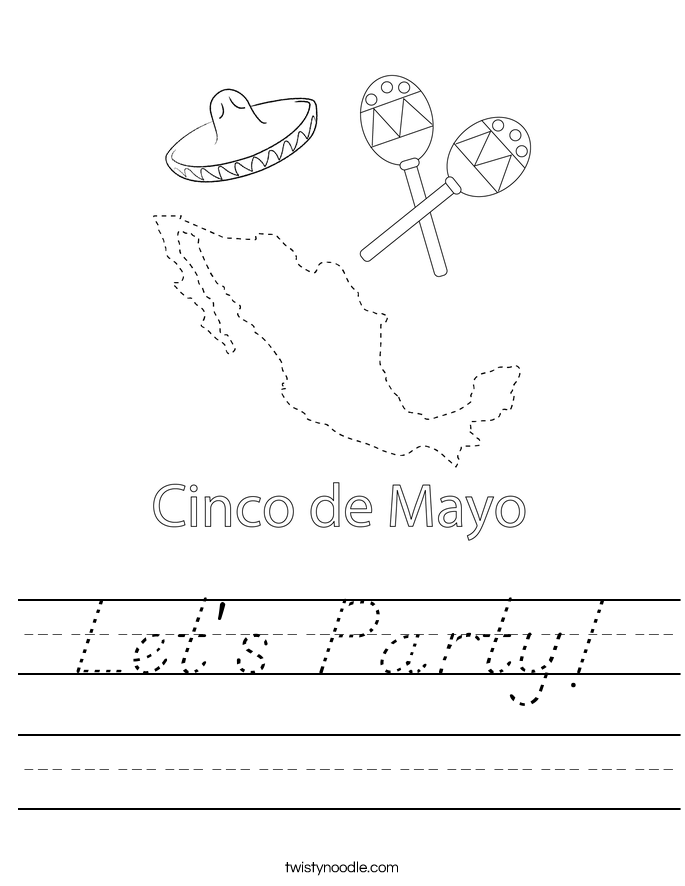 Let's Party! Worksheet