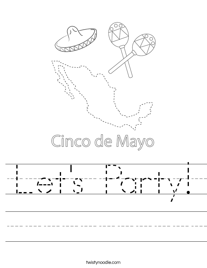 Let's Party! Worksheet