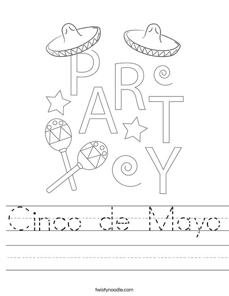 Cinco de Mayo Worksheet