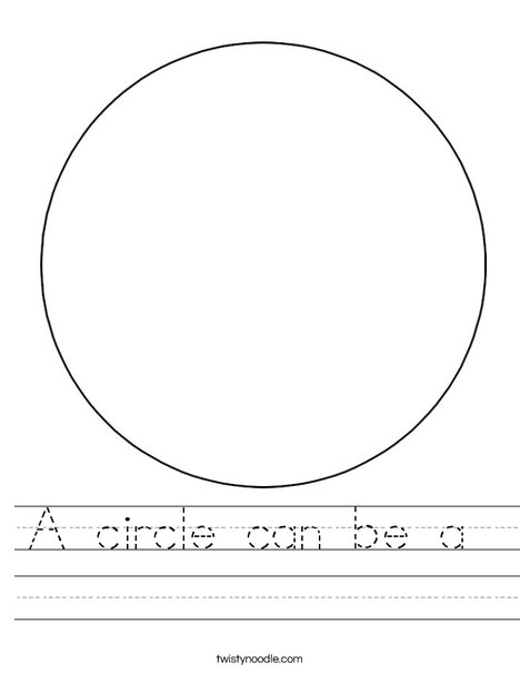 Circle 2 Worksheet