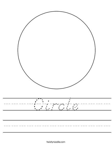 Circle 2 Worksheet
