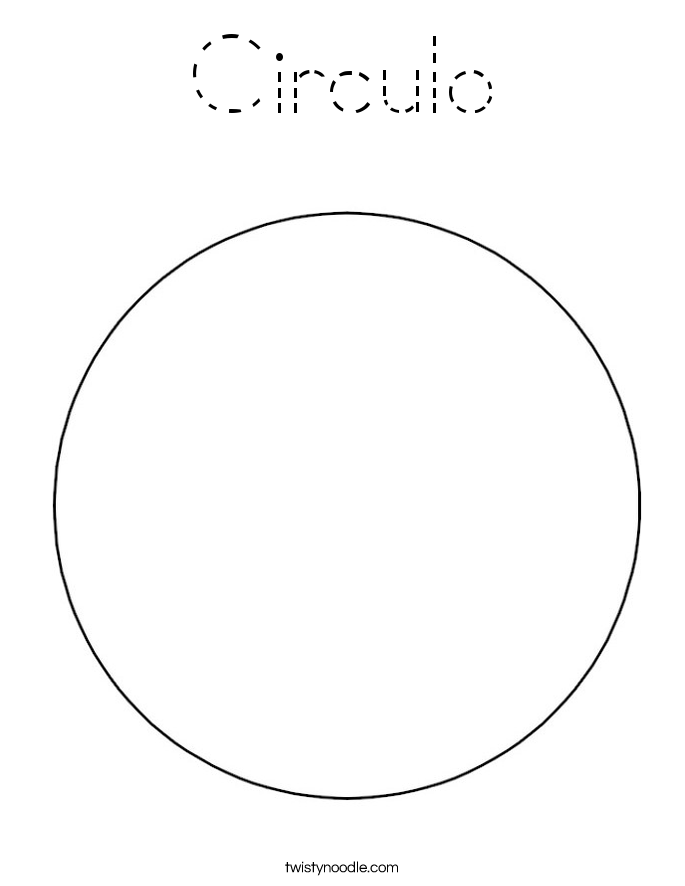 Circulo Coloring Page