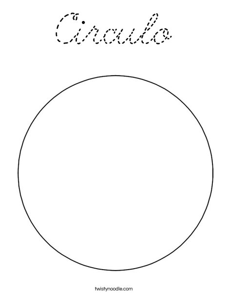 Circle 2 Coloring Page