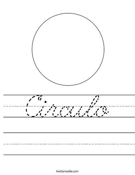 Circle 2 Worksheet
