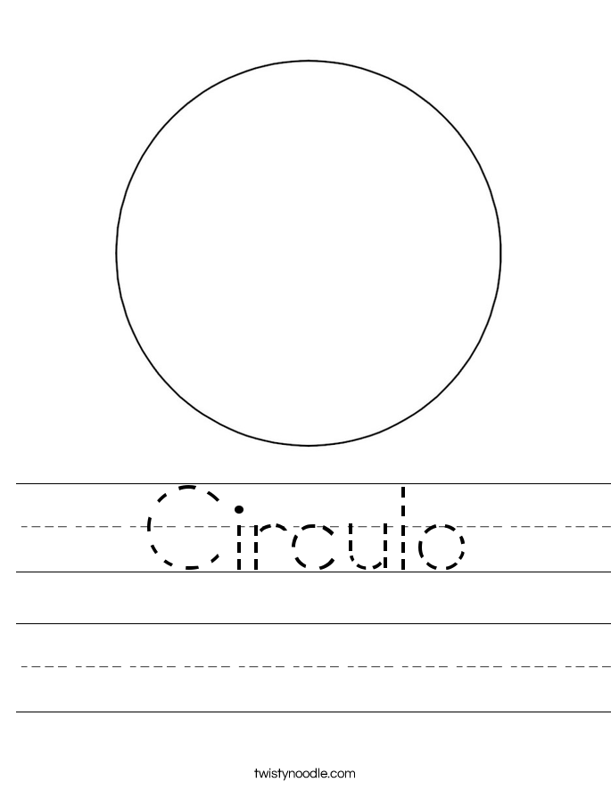 Circulo Worksheet