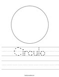Circulo Worksheet