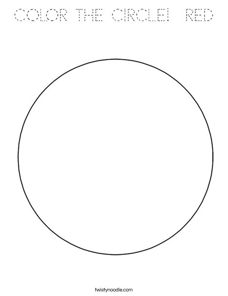 Circle 2 Coloring Page