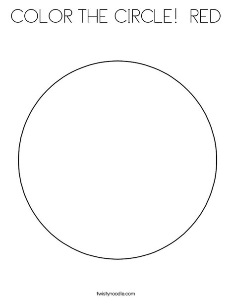 Circle 2 Coloring Page