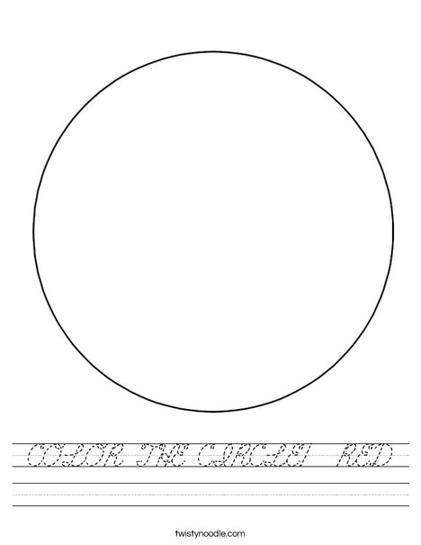 Circle 2 Worksheet