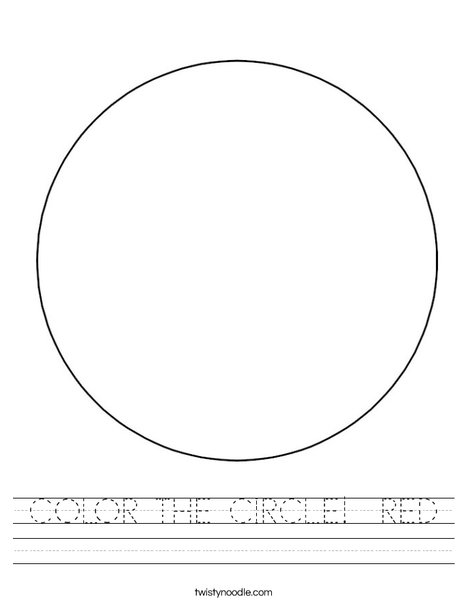 Circle 2 Worksheet