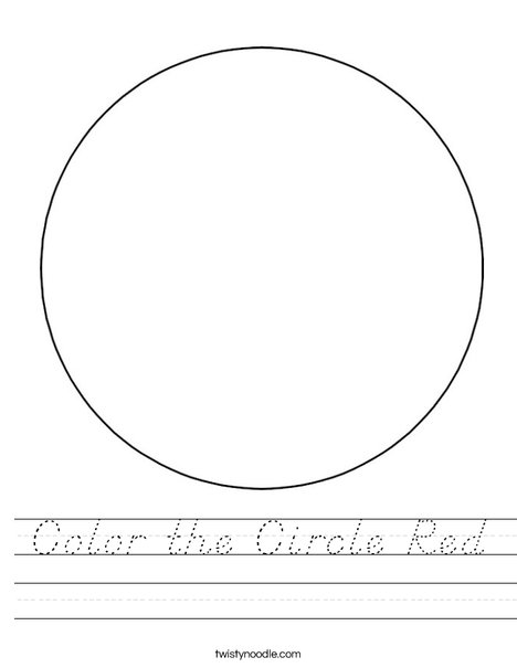 Circle 2 Worksheet