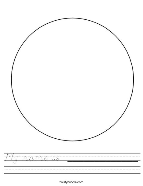 Circle 2 Worksheet