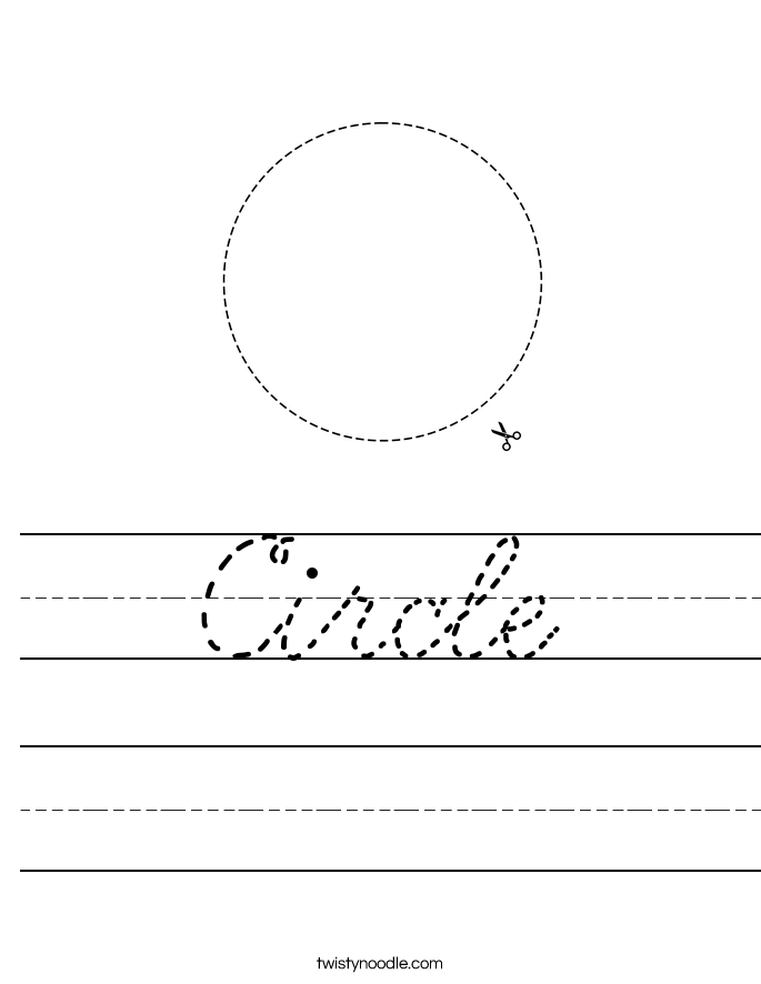Circle Worksheet