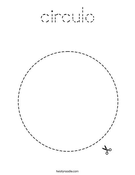 Circle Coloring Page