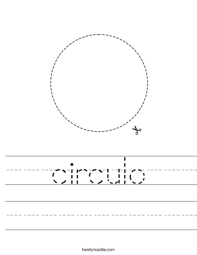 circulo Worksheet