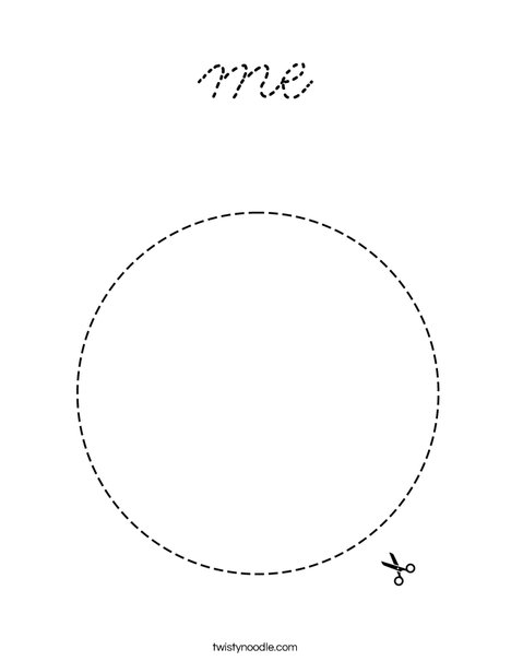 Circle Coloring Page