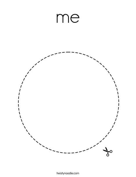Circle Coloring Page