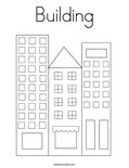 Building Coloring Page