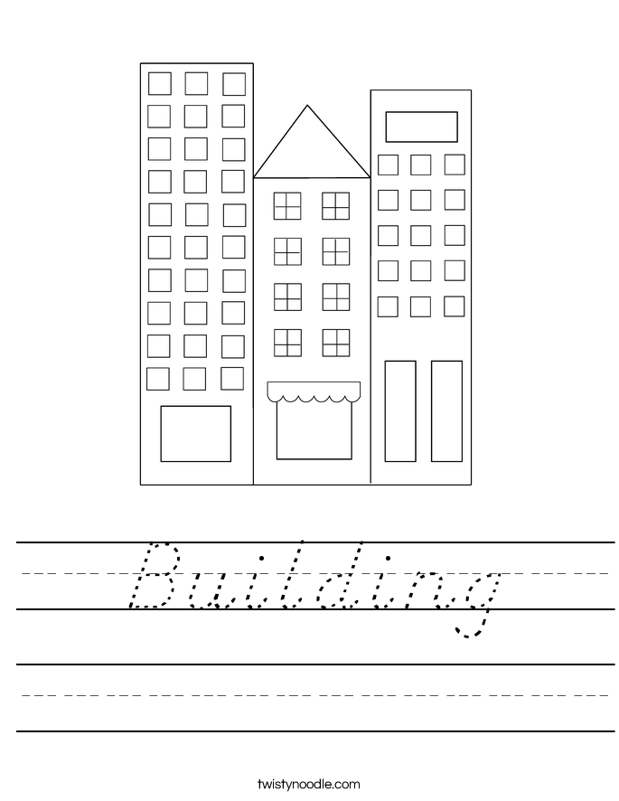 Building Worksheet