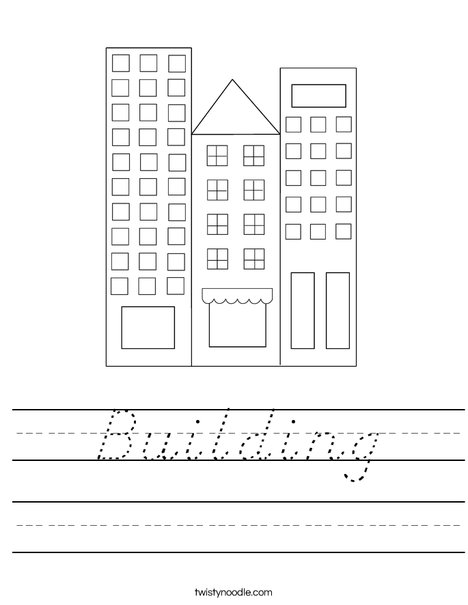 City Worksheet