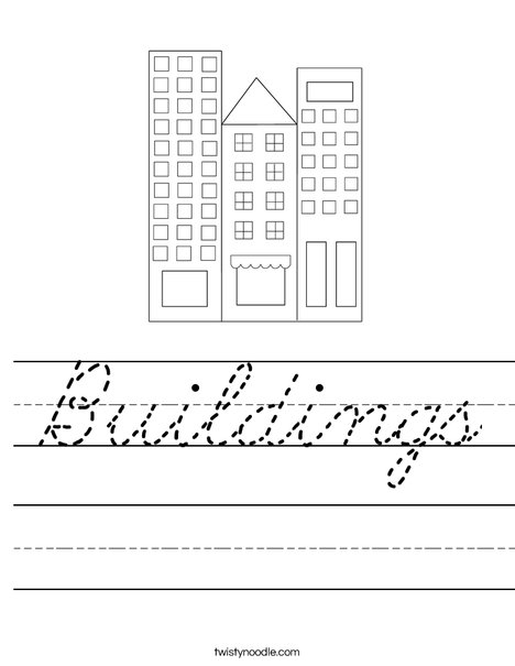 City Worksheet