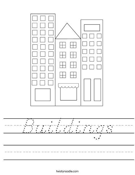 City Worksheet