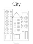 CityColoring Page