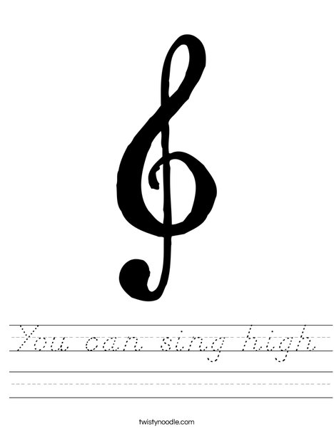 Clef Worksheet