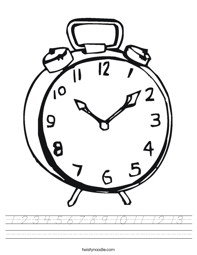1 2 3 4 5 6 7 8 9 10 11 12 13  Worksheet