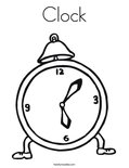 ClockColoring Page
