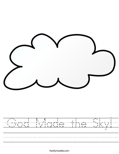 It is cloudy Worksheet