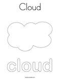 CloudColoring Page