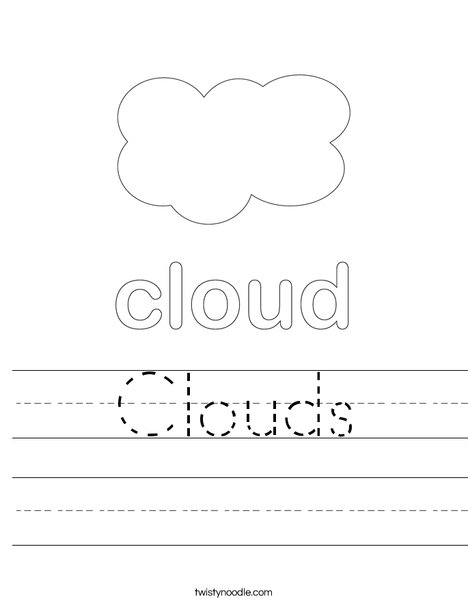Cloud Worksheet