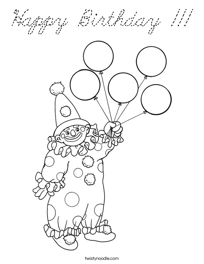  Coloring Page