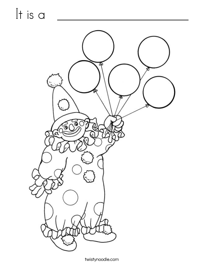 It is a   ____________________ Coloring Page