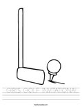  GIRL'S GOLF INVITATIONAL Worksheet